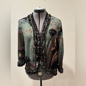 Agora women’s fancy top - size M.